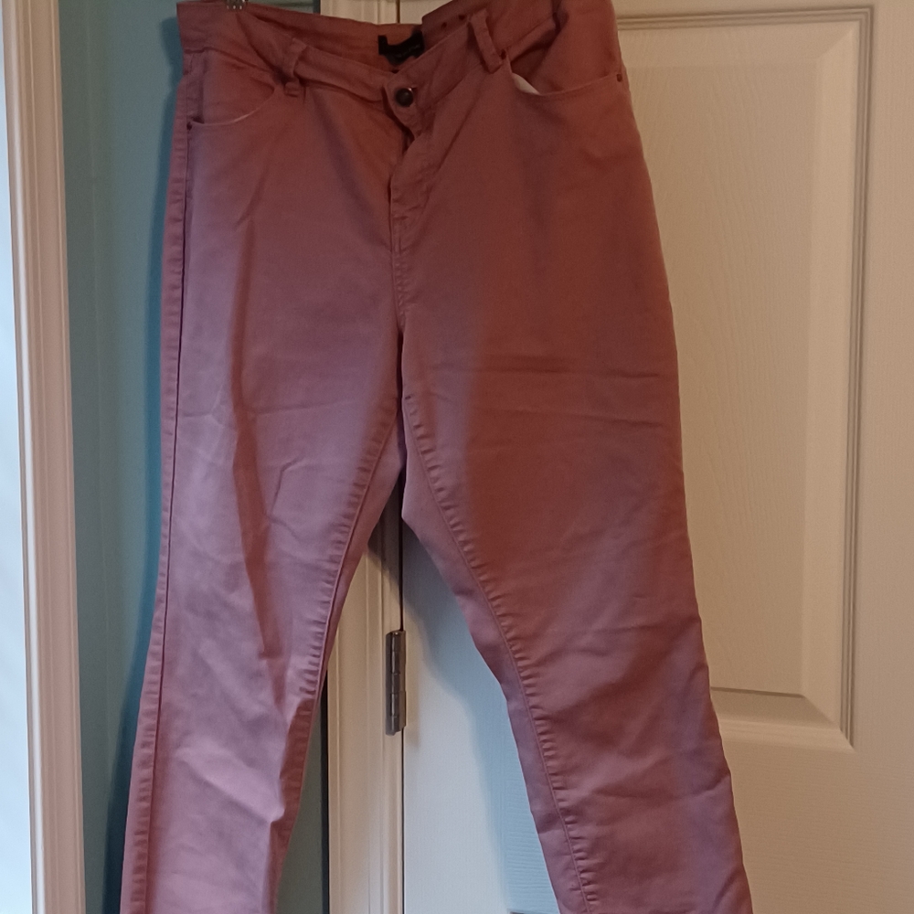Mauve jeans